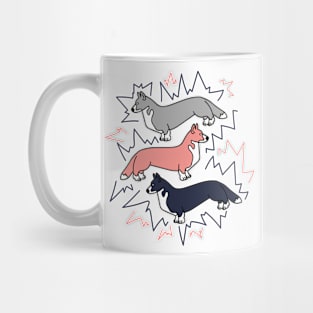 Funny Corgi Dog Design Mug